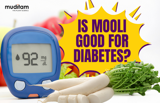 mooli is good for diabetes