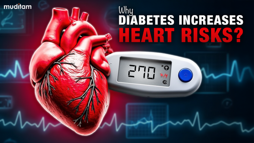 Why Diabetes Increases Heart Risks?