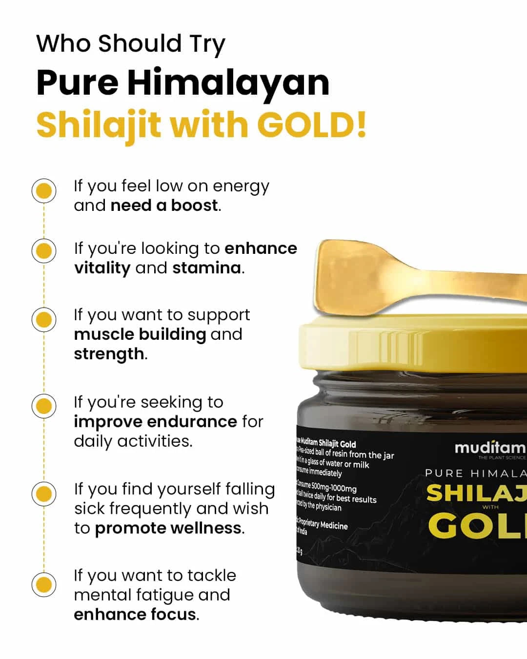 Shilajit with Gold