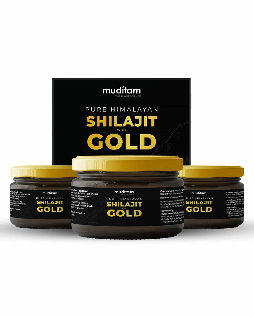 Shilajit with Gold