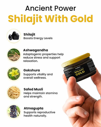 Shilajit with Gold