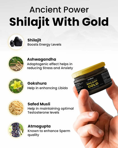 Shilajit with Gold