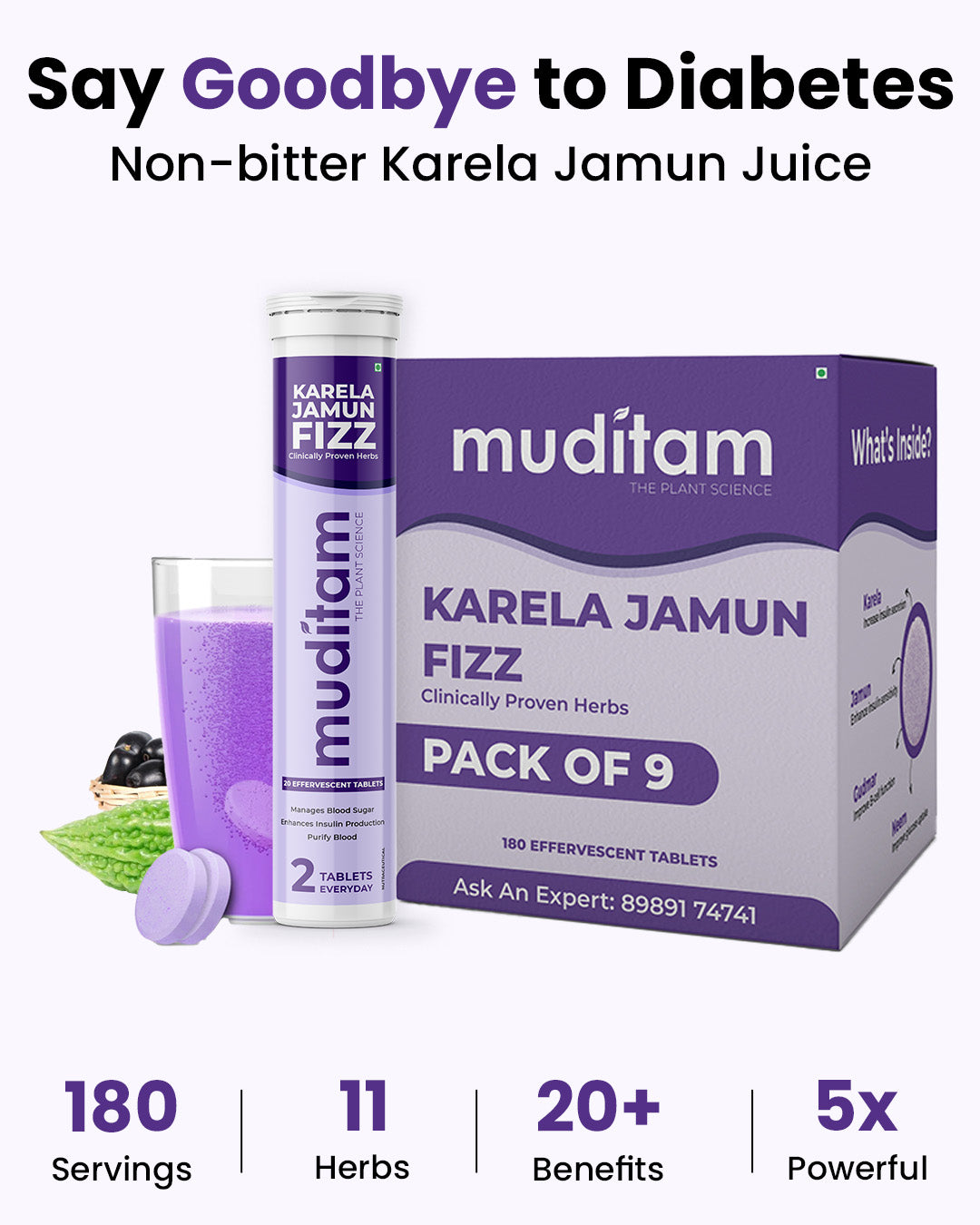 Karela Jamun Diabetic Fizz