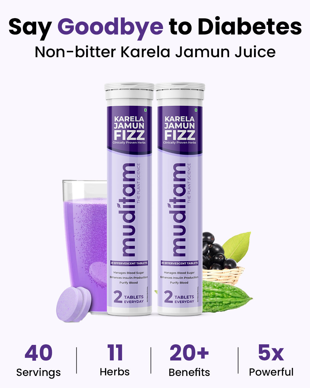 Karela Jamun Diabetic Fizz